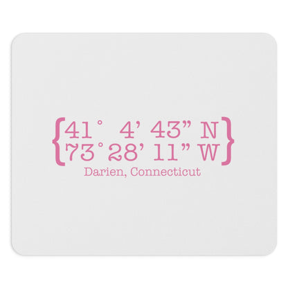 darien ct / connecticut mouse pad 