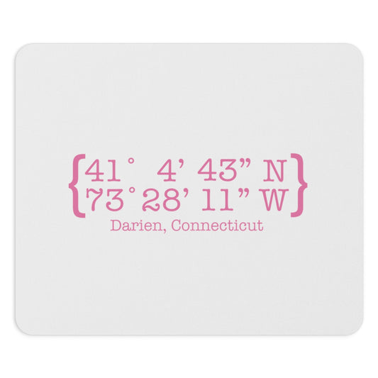 darien ct / connecticut mouse pad 