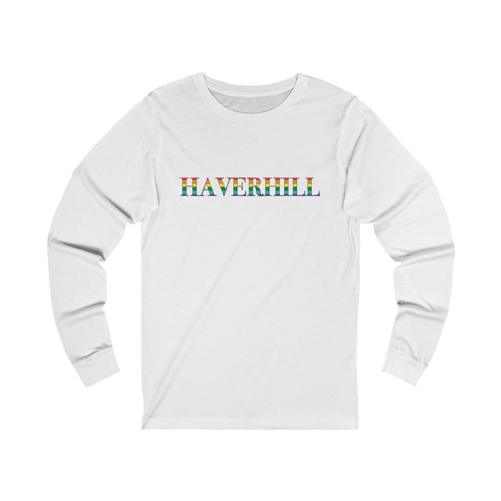 Haverhill Rainbow Unisex Jersey Long Sleeve Tee