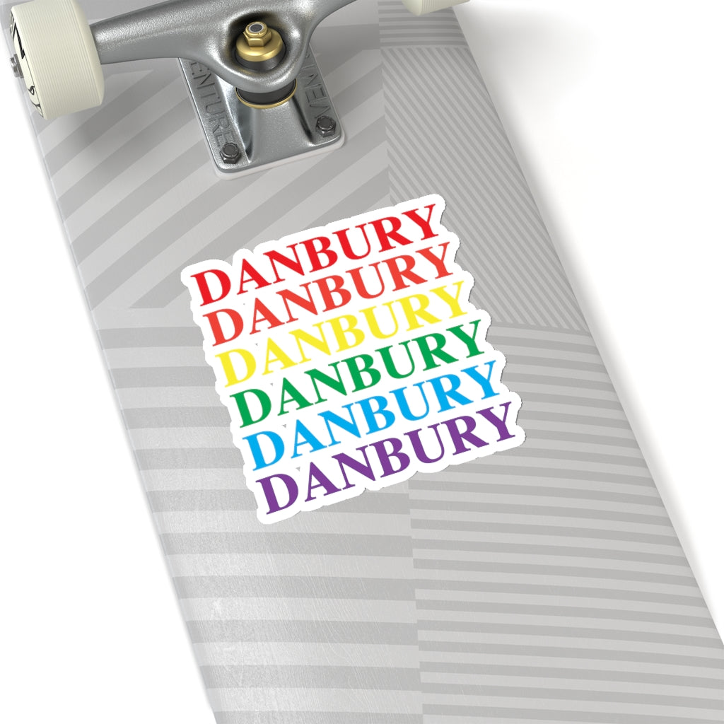 Danbury connecticut pride stickers