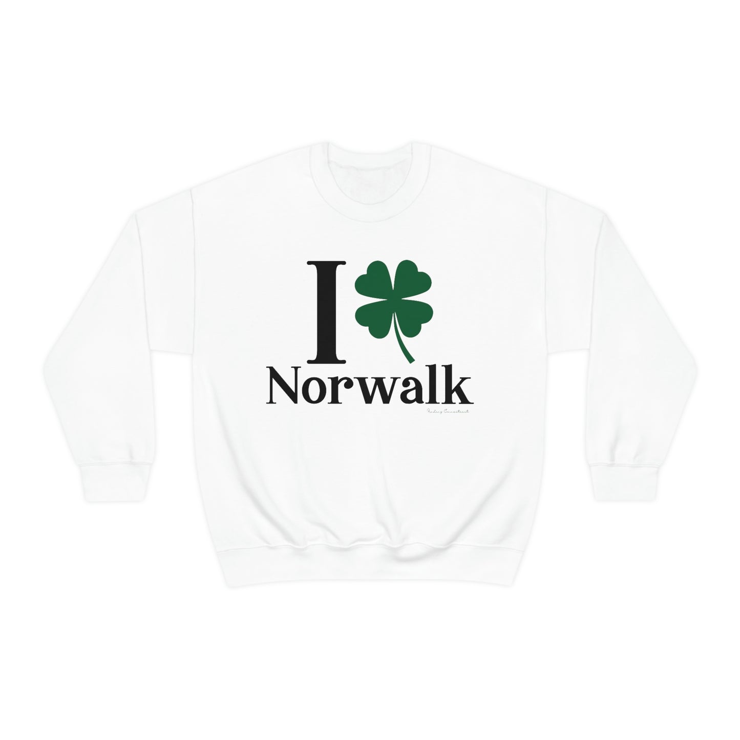 Norwalk Connecticut St. Patrick's Day shirt, I Clover Norwalk