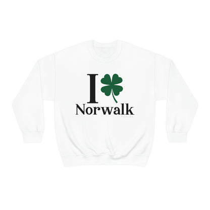 Norwalk Connecticut St. Patrick's Day shirt, I Clover Norwalk