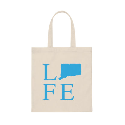 Connecticut Life Canvas Tote Bag