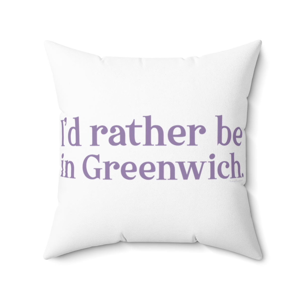 greenwich ct / connecticut pillow and home decor 