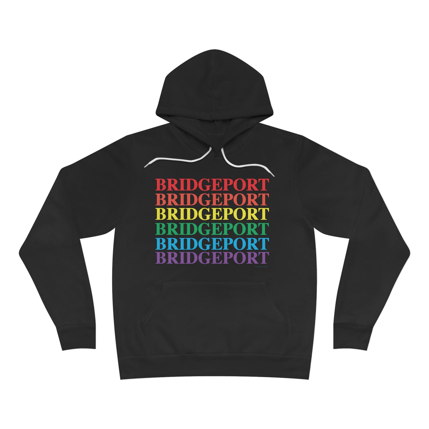 bridgeport pride hooded sweatshirt hoodie bridgeport ct 