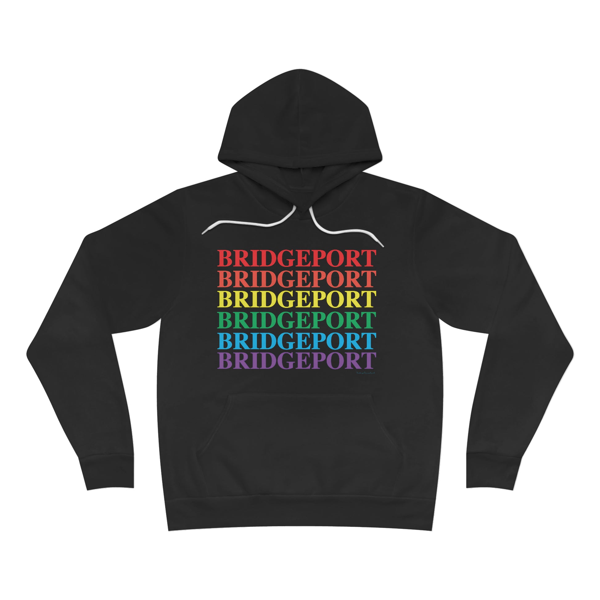 bridgeport pride hooded sweatshirt hoodie bridgeport ct 