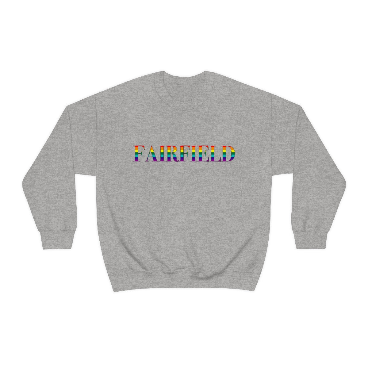 Fairfield Rainbow Unisex Heavy Blend™ Crewneck Sweatshirt