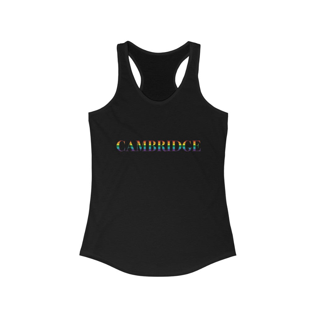 Cambridge Rainbow Women's Ideal Racerback Tank