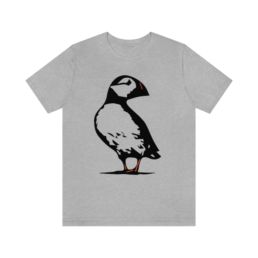 Puffin Looking Back. Do you love Atlantic Puffin’s? We have plenty Puffin products including tee shirts, sweatshirts, mugs, greeting cards, home decor, and more! Free USA shipping on all products. 