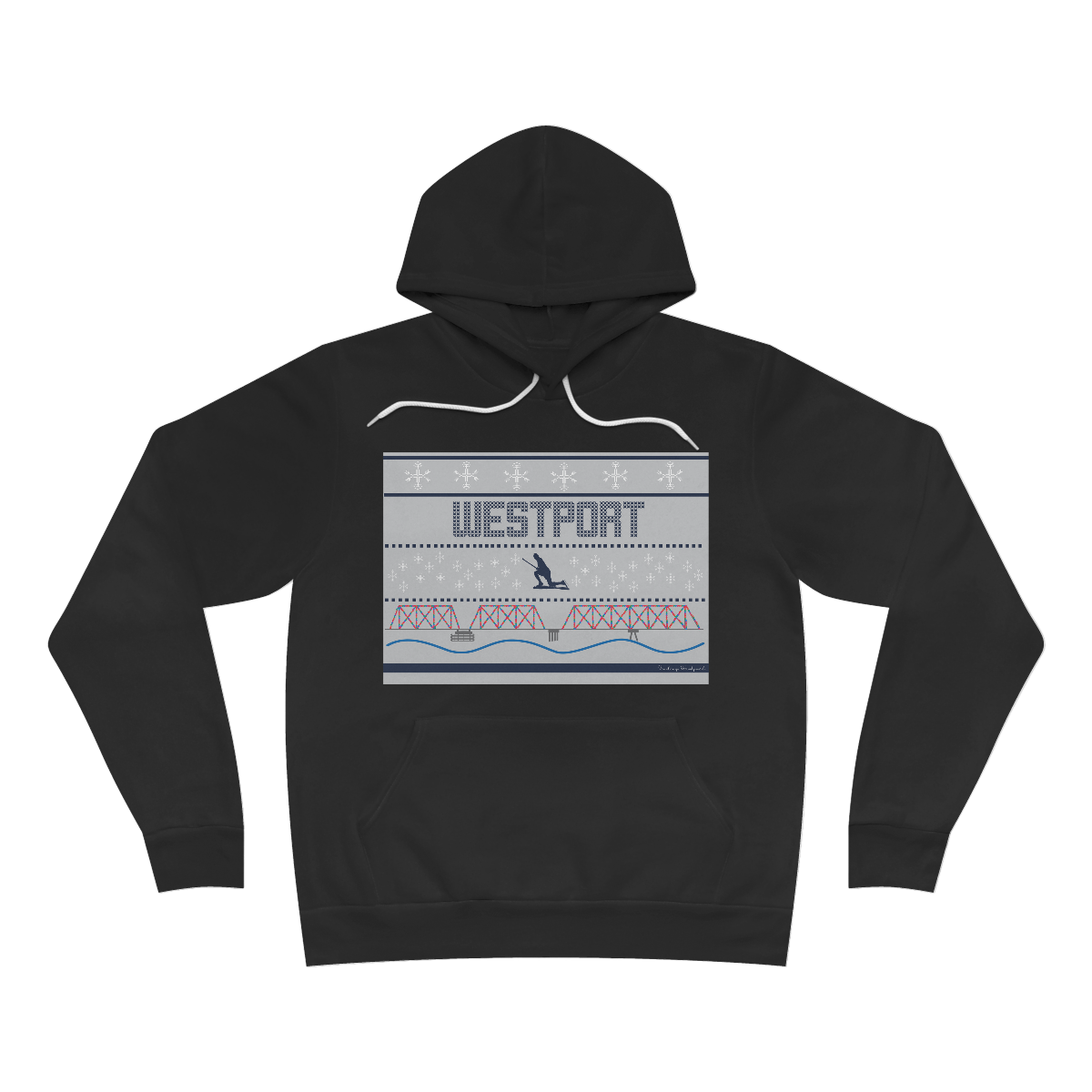 westport ct / connecticut hooded sweatshirt hoodie 