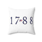 1788 Spun Polyester Square Pillow