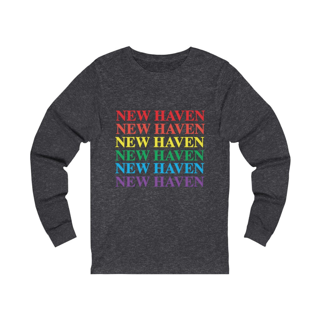 New Haven Pride Unisex Jersey Long Sleeve Tee