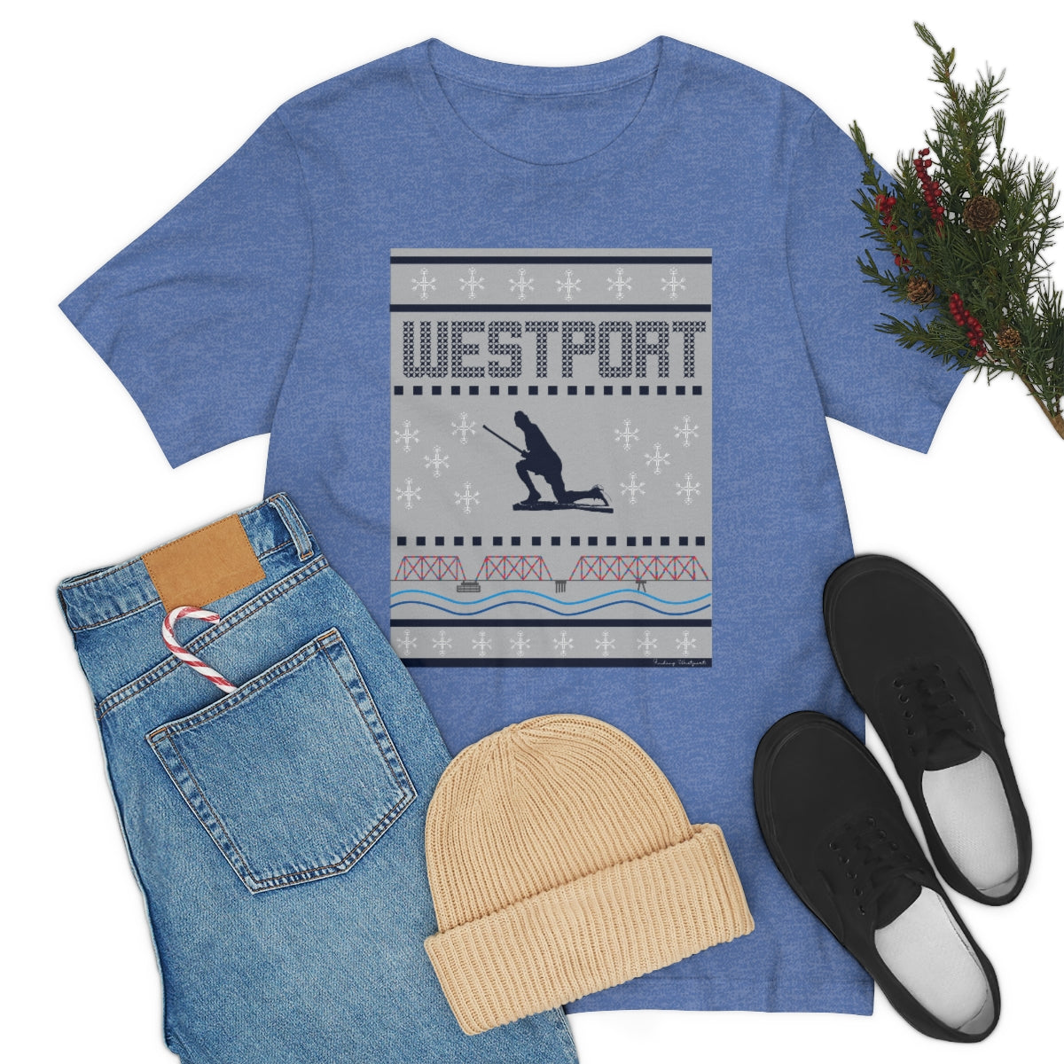 Westport Ugly Holiday Unisex Jersey Short Sleeve Tee