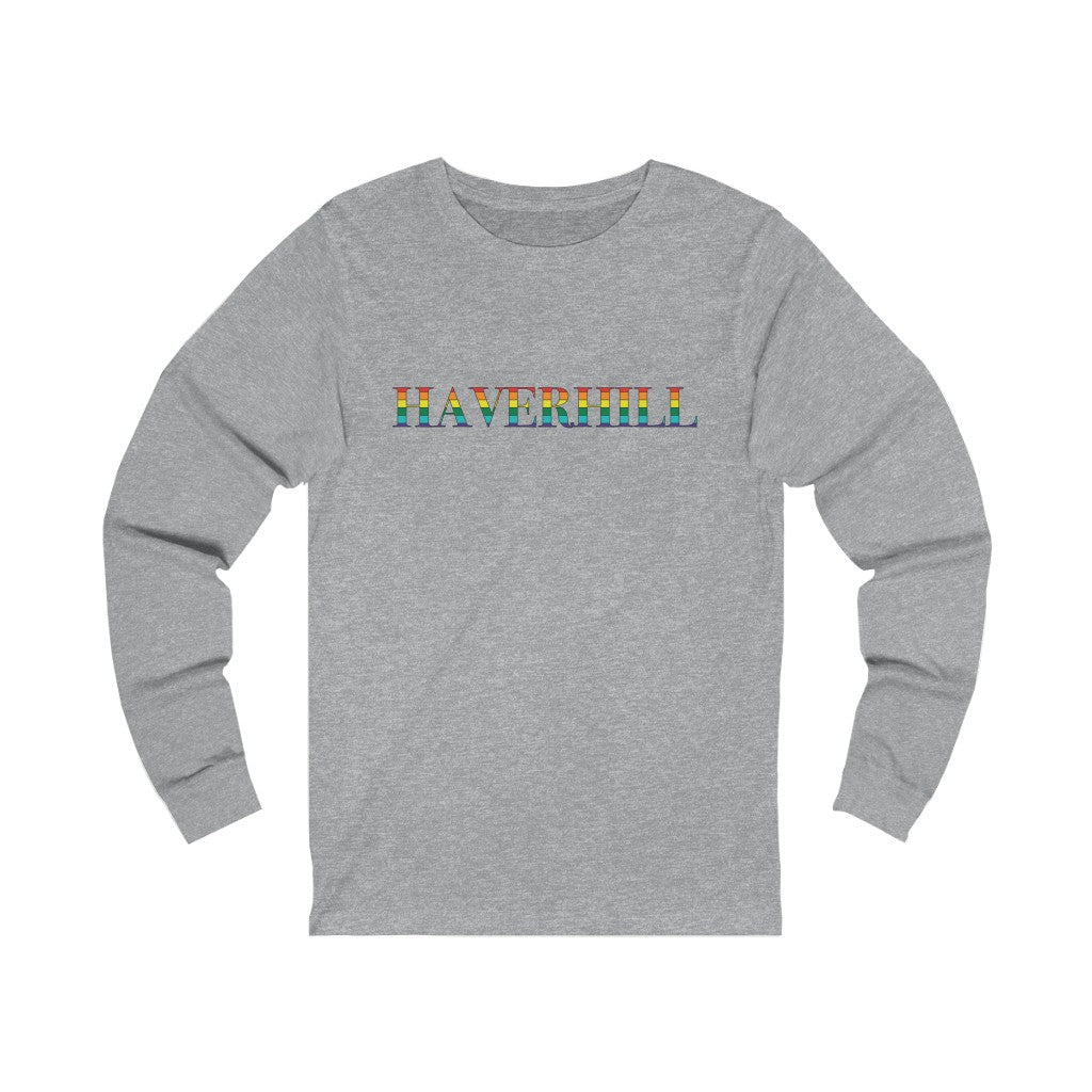 Haverhill Rainbow Unisex Jersey Long Sleeve Tee