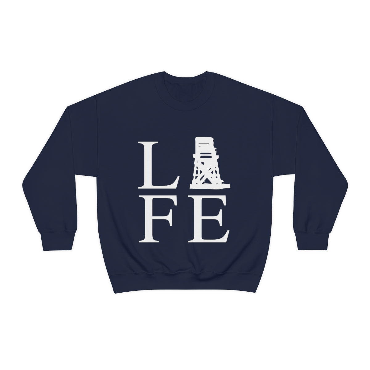 Fairfield Life (front) Unisex Heavy Blend™ Crewneck Sweatshirt