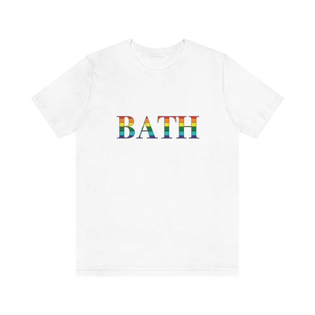 Bath Rainbow Unisex Jersey Short Sleeve Tee