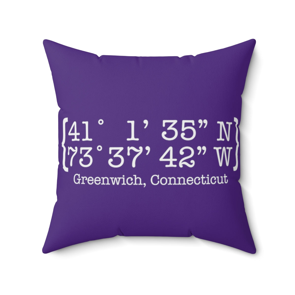 greenwich ct / connecticut pillow and home decor 