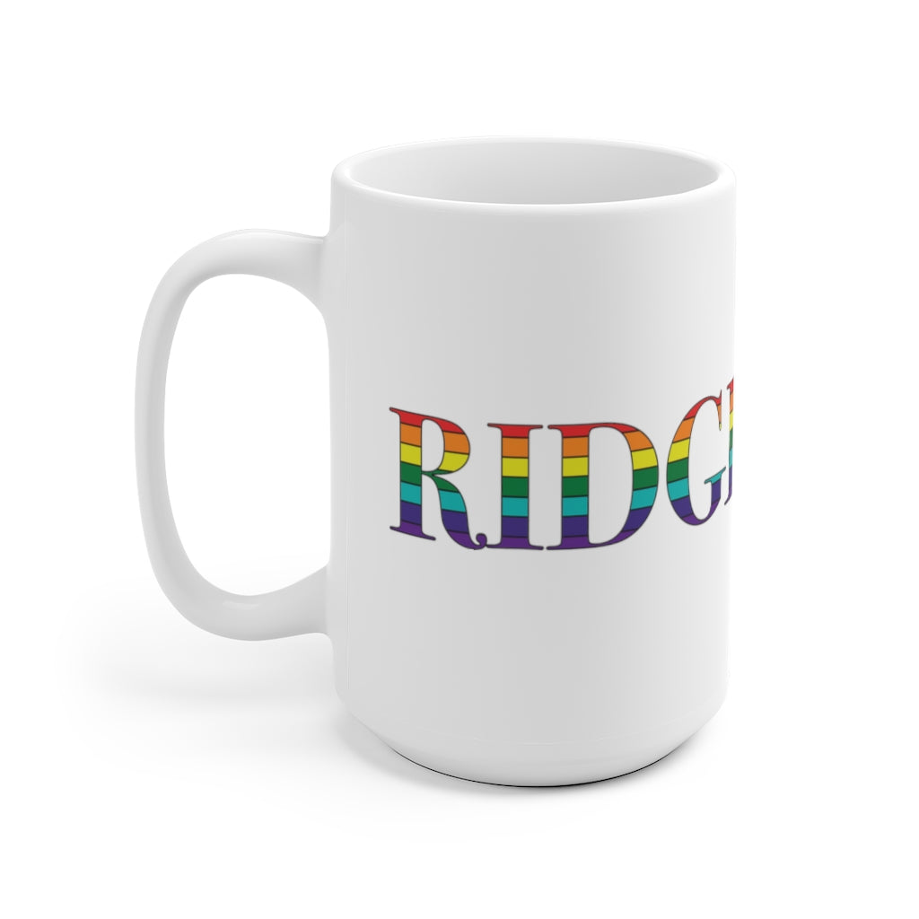 Do you have Ridgefield Pride? Ridgefield, Connecticut apparel and gifts including mugs including LGBTQ inspired tote bags. 10% of pride sales are donated to a Connecticut LGBTQ organization. Free shipping! 