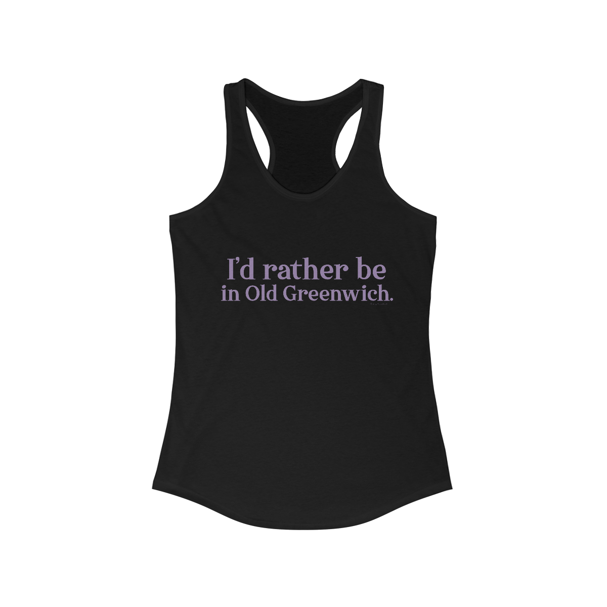 greenwich ct / connecticut womens tank top shirt