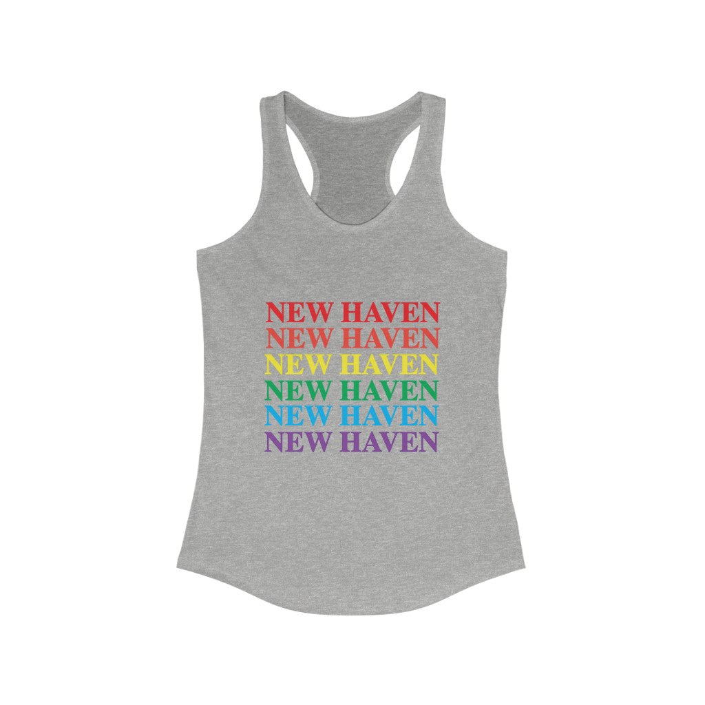 New Haven Pride Women's Ideal Racerback Tank