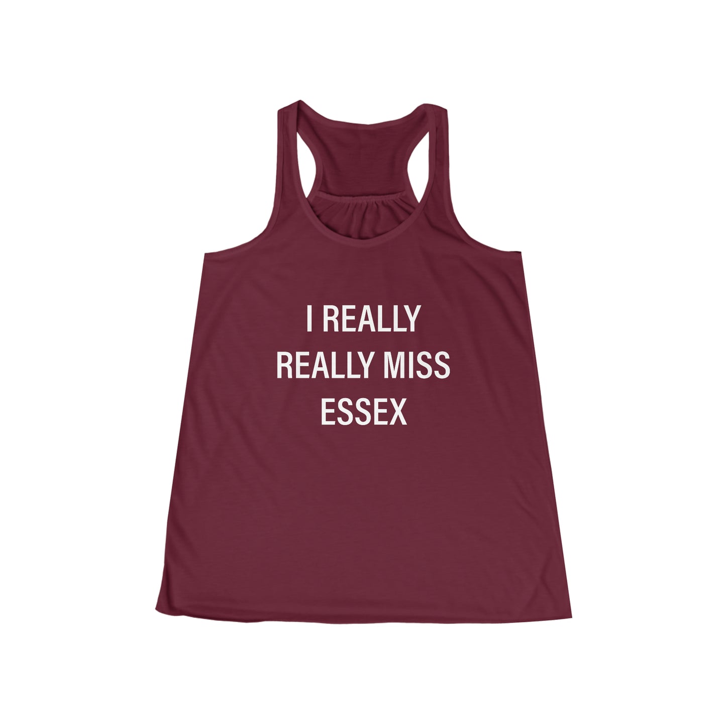 essex connecticut womens tank top, i really really miss essex, essex connecticut shirts gifts and apparel 