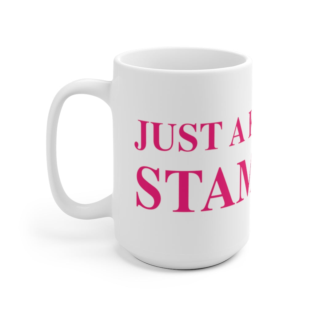 Just a kid from Stamford White Ceramic Mug