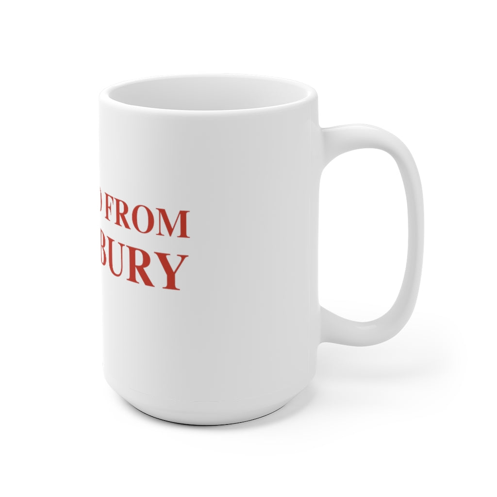 Just a kid from Waterbury White Ceramic Mug