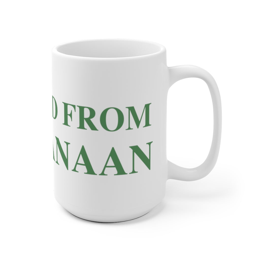  Just a kid from New Canaan White Ceramic Mug  Are you proud to be from New Canaan?  Show the world where you're from New Canaan! Represent New Canaan with this collection!   Proceeds from this collection help grow Finding New Canaan and Finding Connecticut websites and brands. 