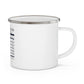 Westport Facts Enamel Camping Mug