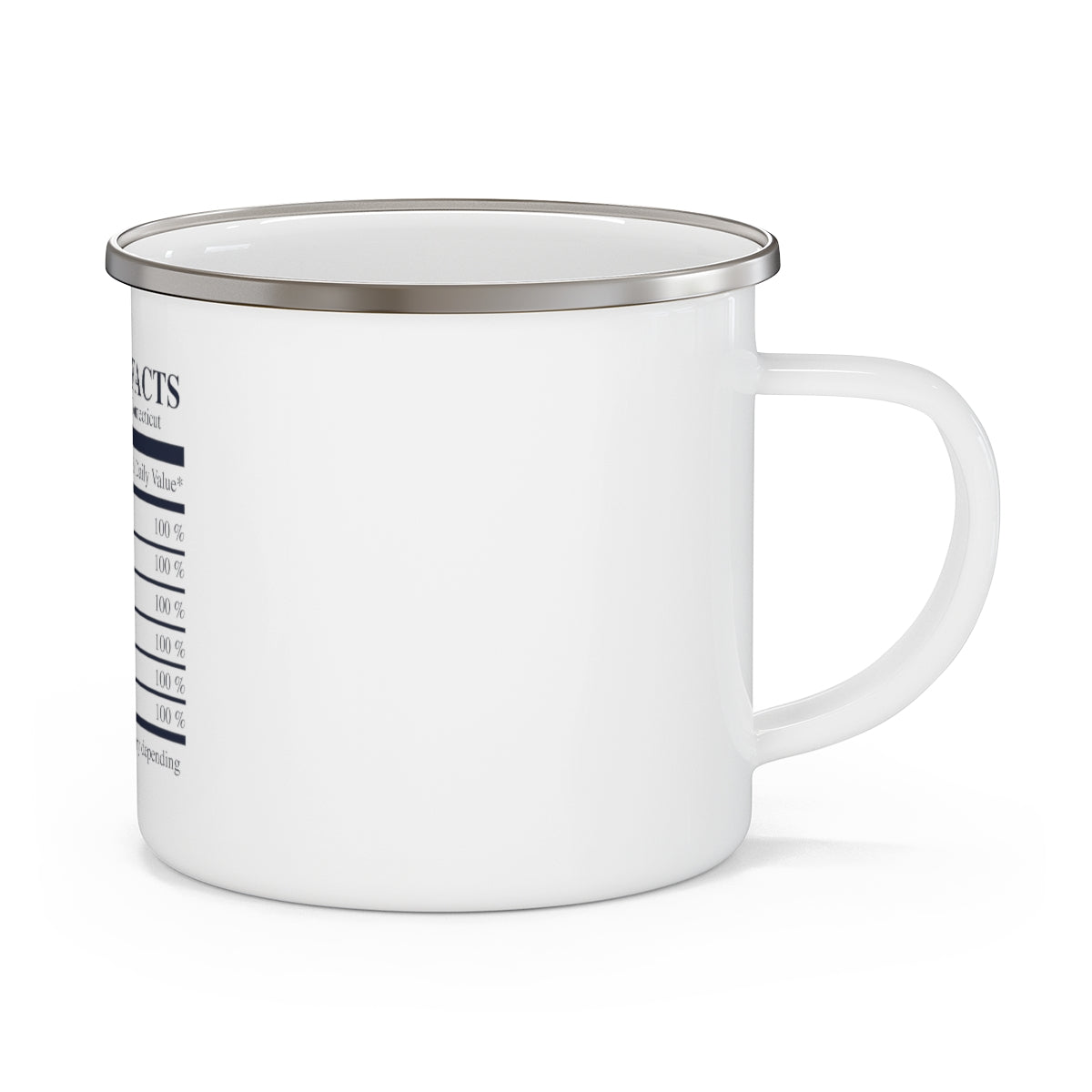 Westport Facts Enamel Camping Mug