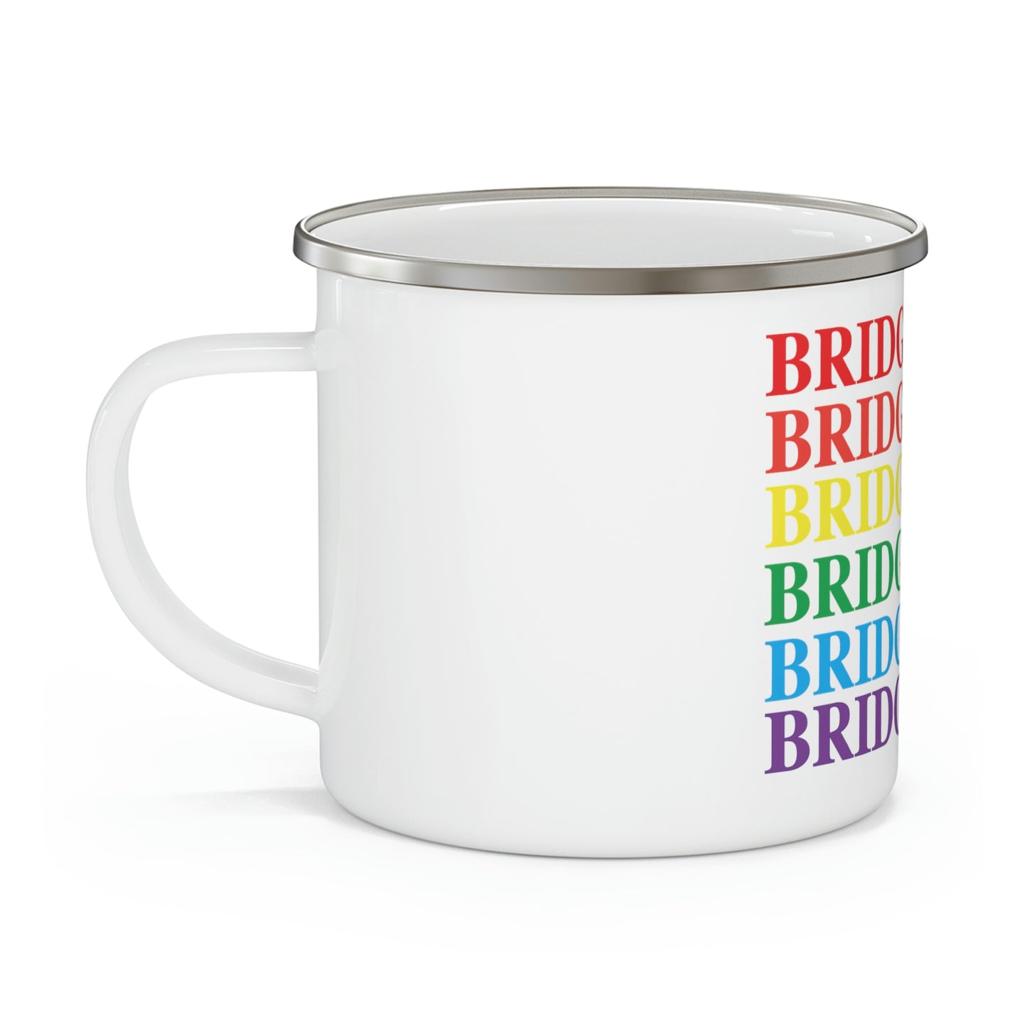 Bridgeport Pride Enamel Camping Mug