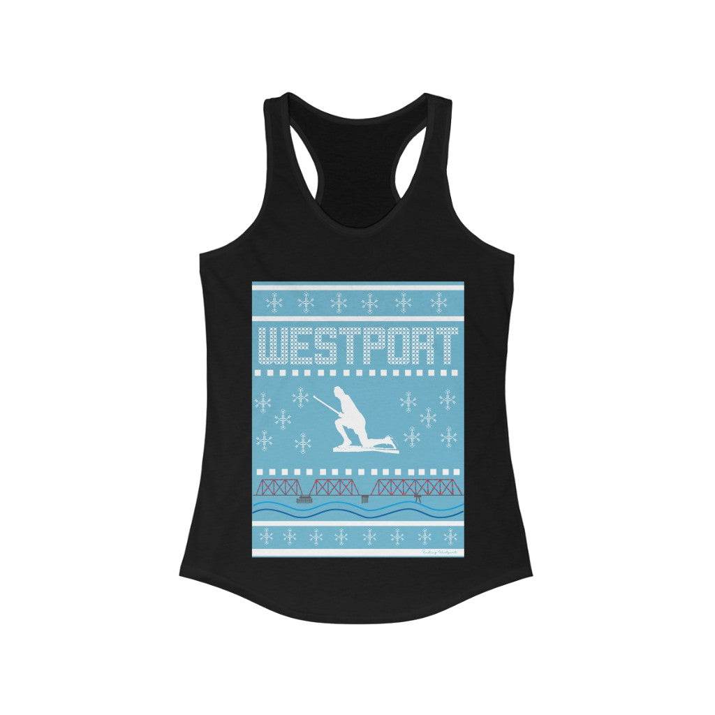 Westport Ugly Holiday Women's Ideal Racerback Tank