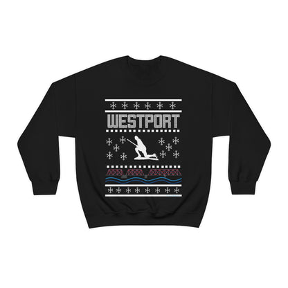 wesptort ct / connecticut ugly christmas sweater unisex sweatshirt 