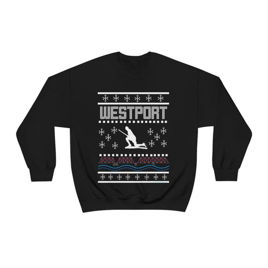 wesptort ct / connecticut ugly christmas sweater unisex sweatshirt 