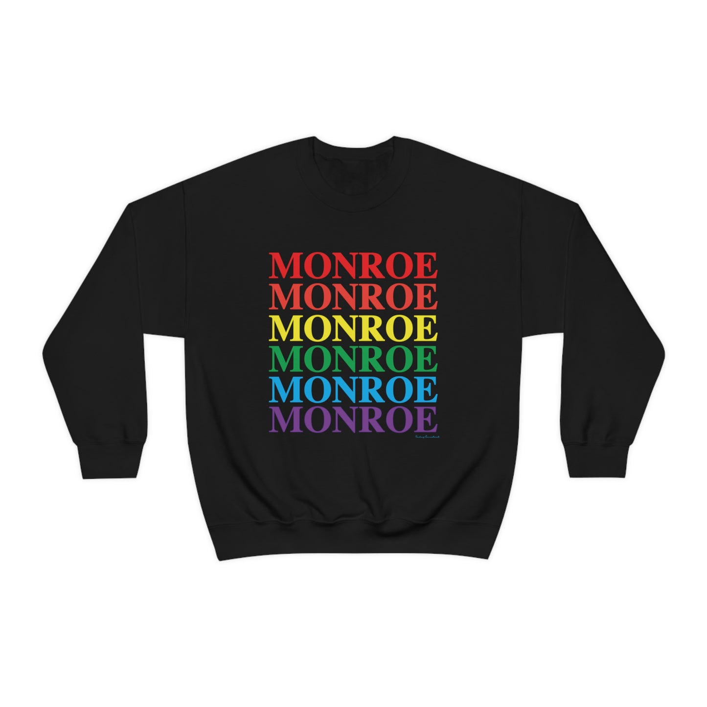 Monroe Connecticut pride sweatshirt