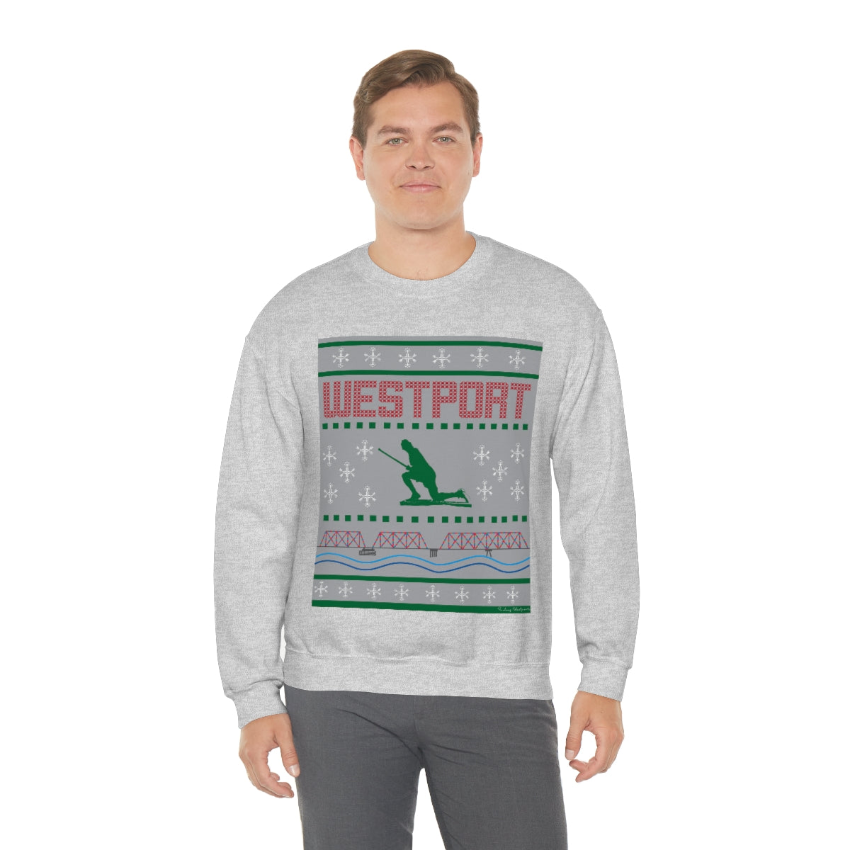 Westport Ugly Holiday Unisex Heavy Blend™ Crewneck Sweatshirt