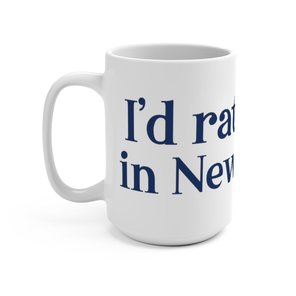 I'd Rather Be in New Haven Mug 15oz