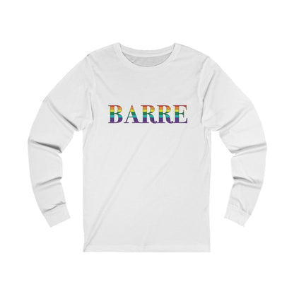 Barre Rainbow Unisex Jersey Long Sleeve Tee