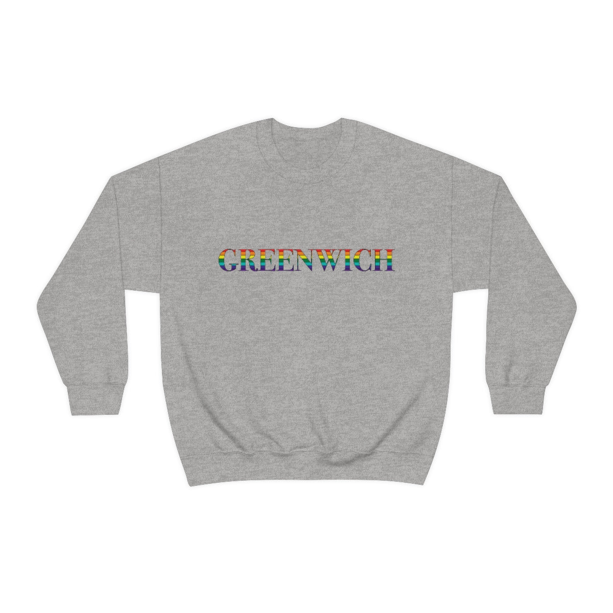 Greenwich Rainbow Unisex Heavy Blend™ Crewneck Sweatshirt