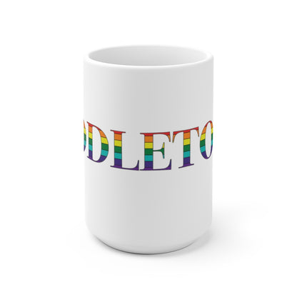 Middletown Rainbow White Ceramic Mug