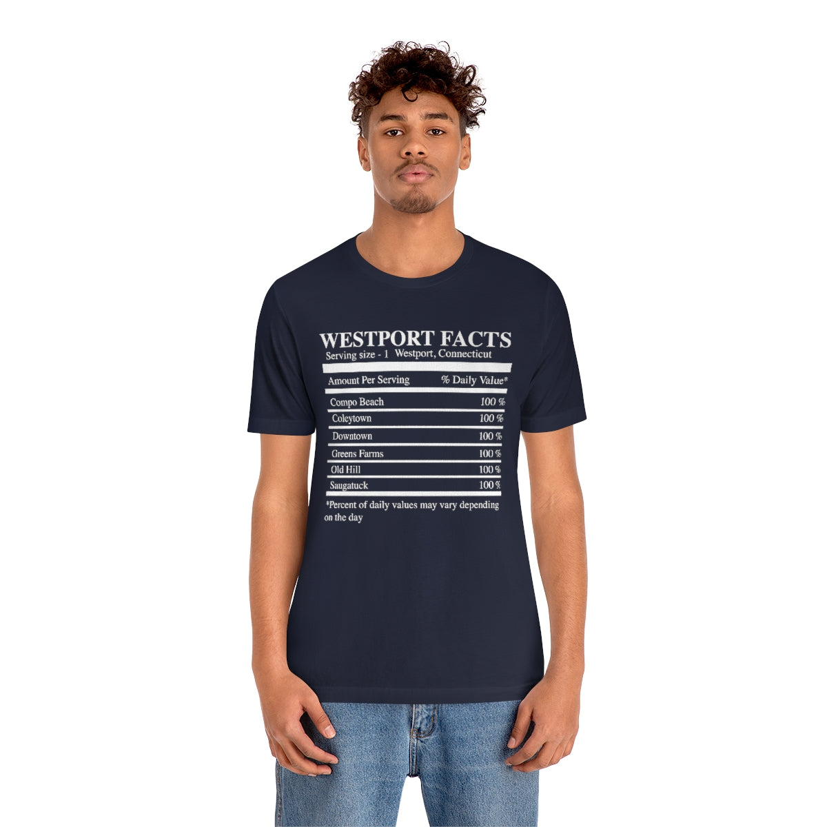 Westport Facts Unisex Jersey Short Sleeve Tee