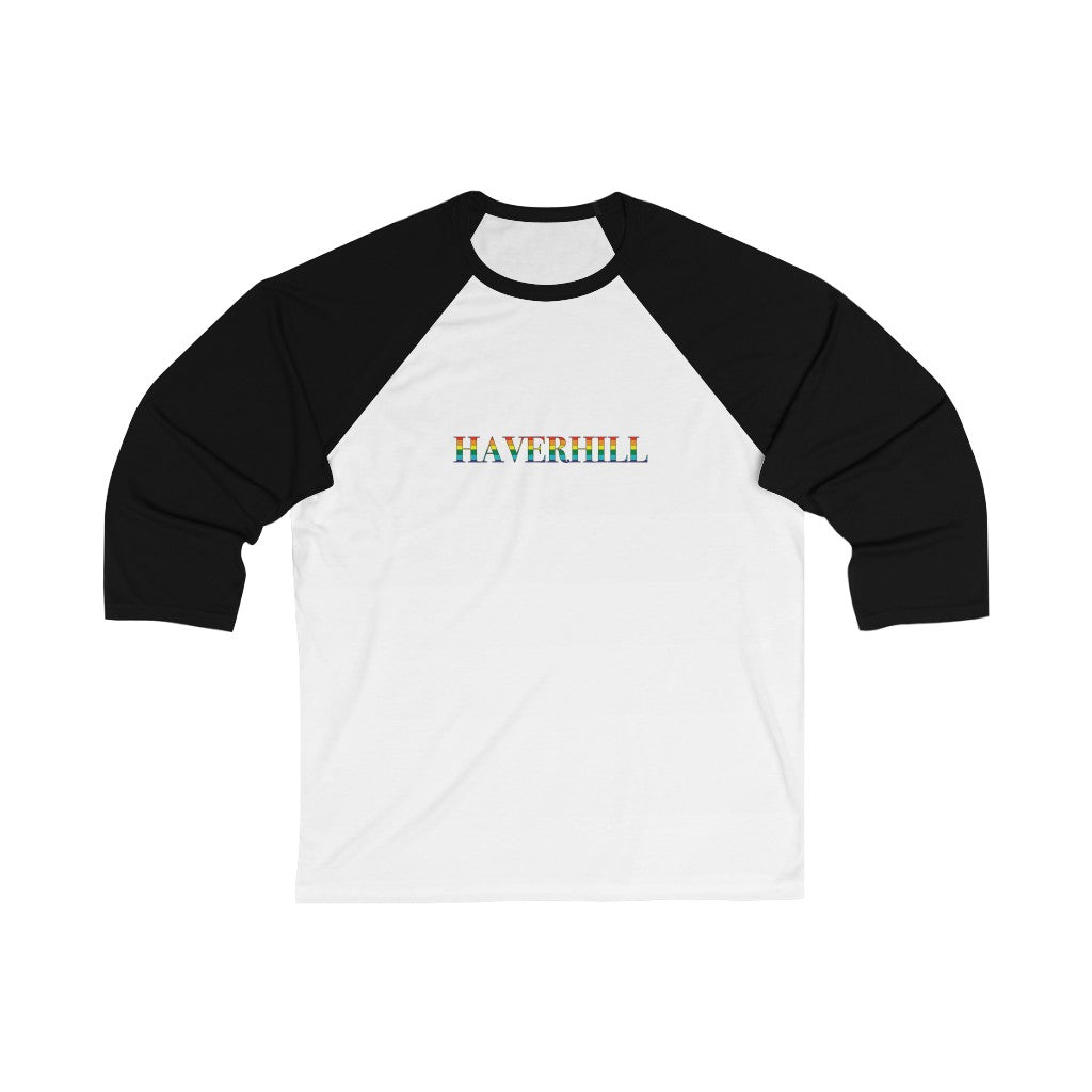 Haverhill Rainbow Unisex 3\4 Sleeve Baseball Tee