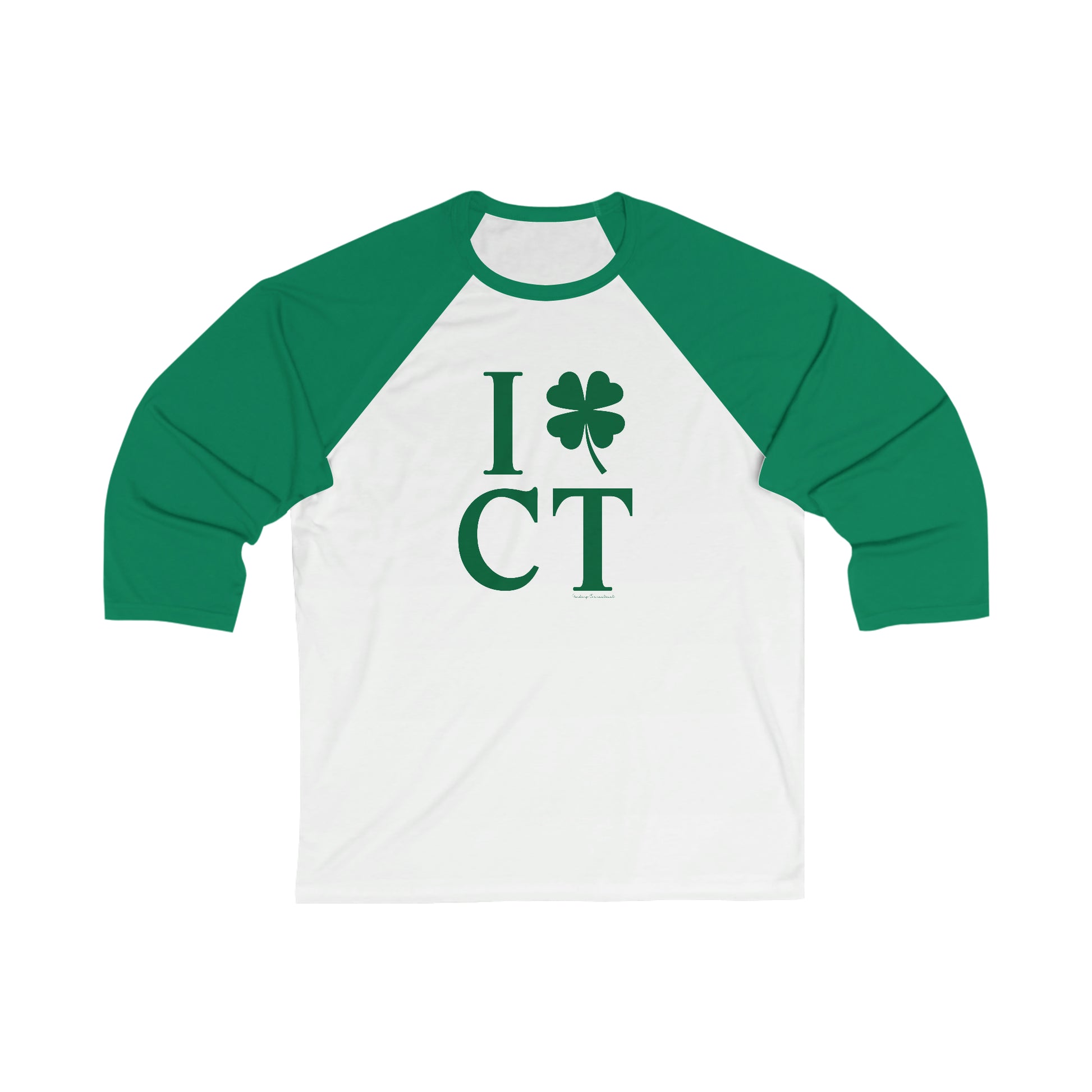 Connecticut st. patricks day shirt, i clover ct 