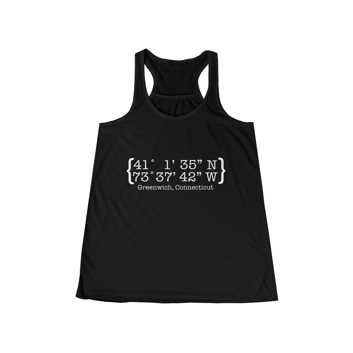 greenwich ct / connecticut womens tank top shirt 