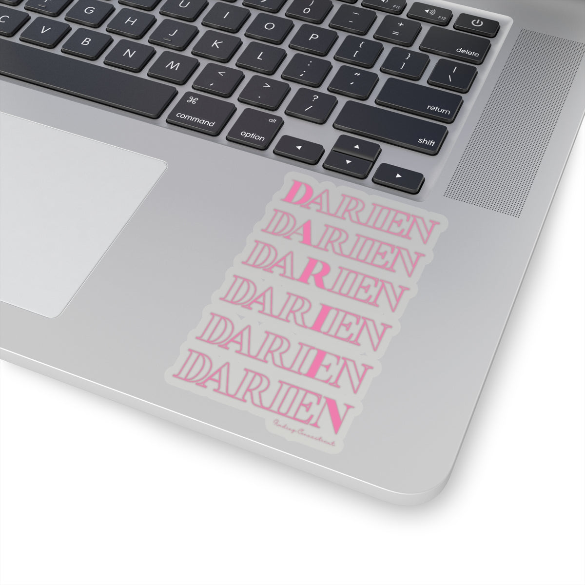 Darien on Repeat Kiss-Cut Stickers