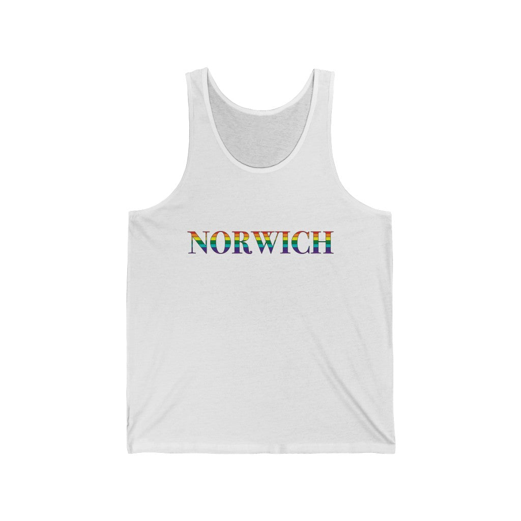 Norwich Rainbow  Unisex Jersey Tank