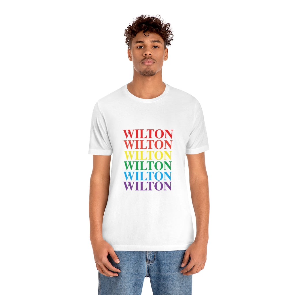 Wilton Pride Unisex Jersey Short Sleeve Tee