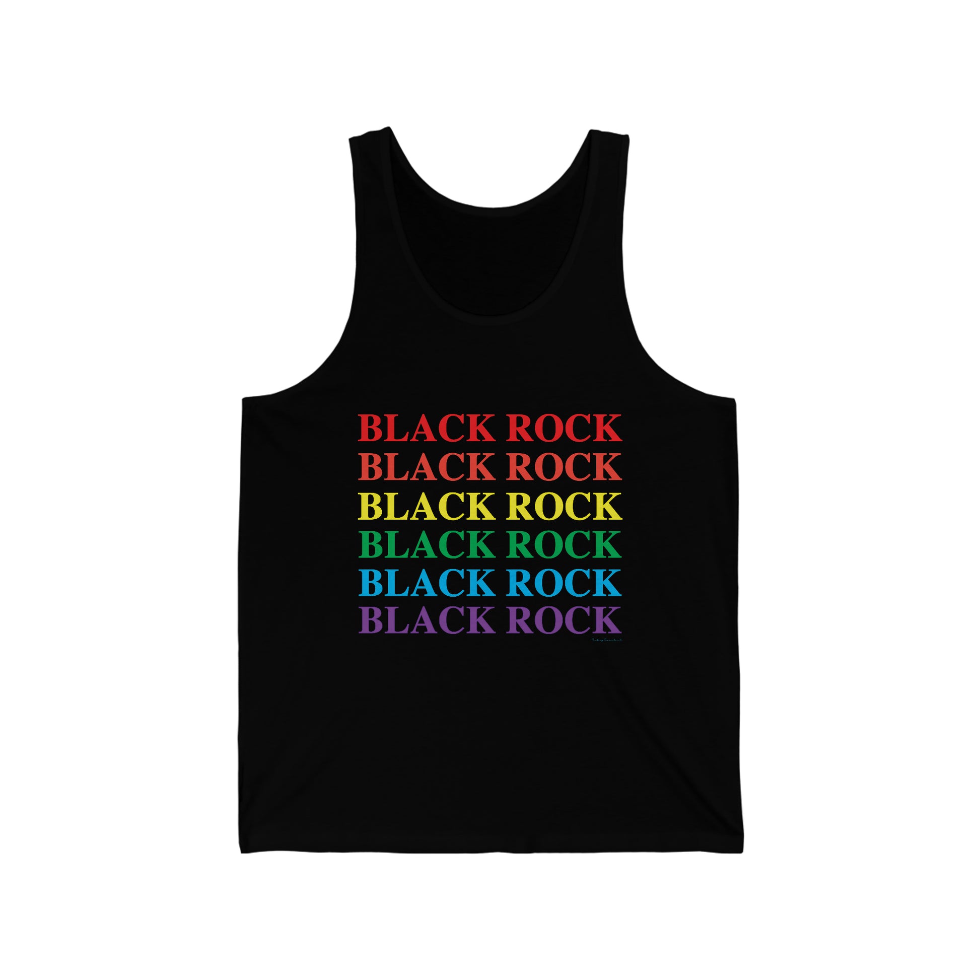 black rock pride unisex tank top shirt black rock bridgeport ct 