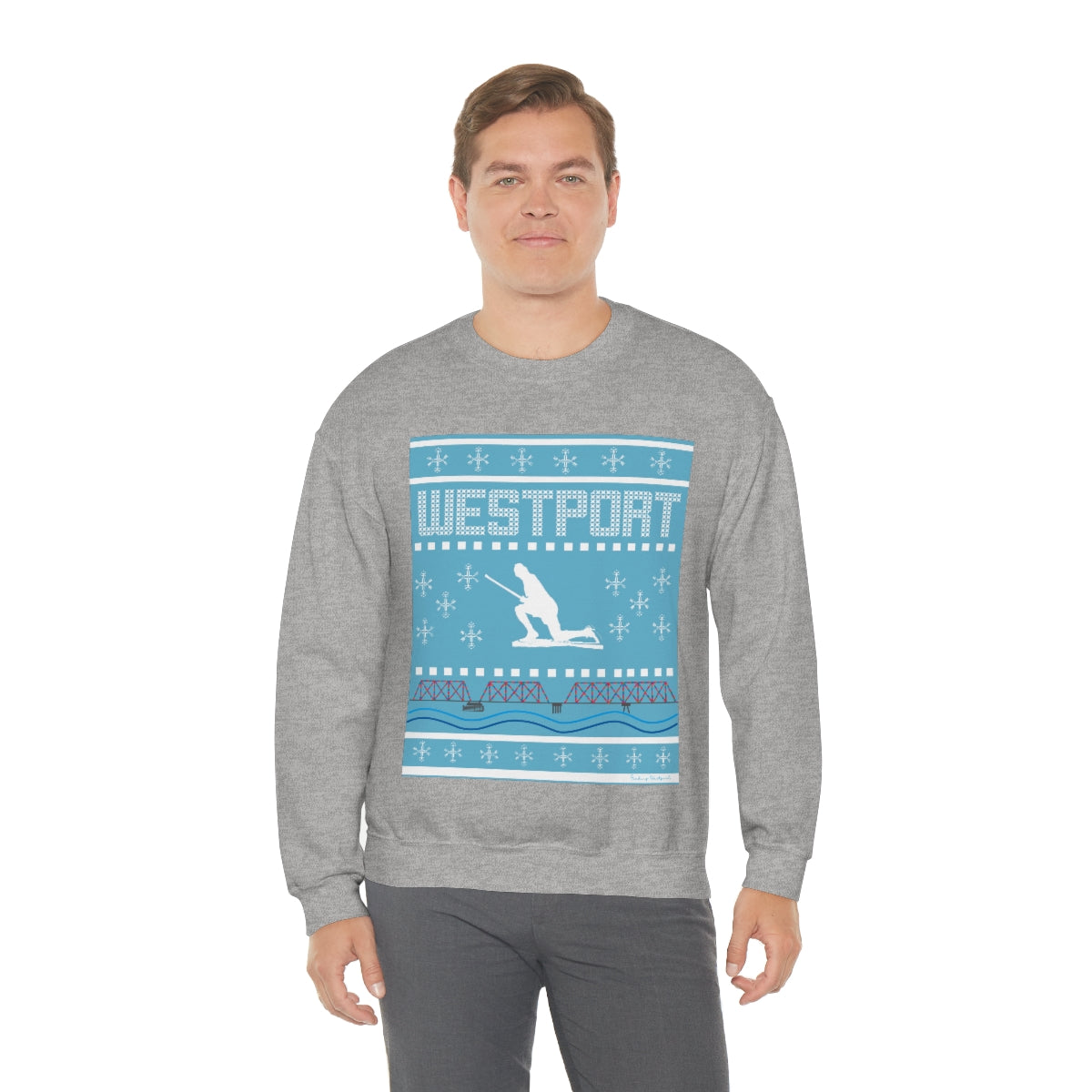 Westport Ugly Holiday Unisex Heavy Blend™ Crewneck Sweatshirt