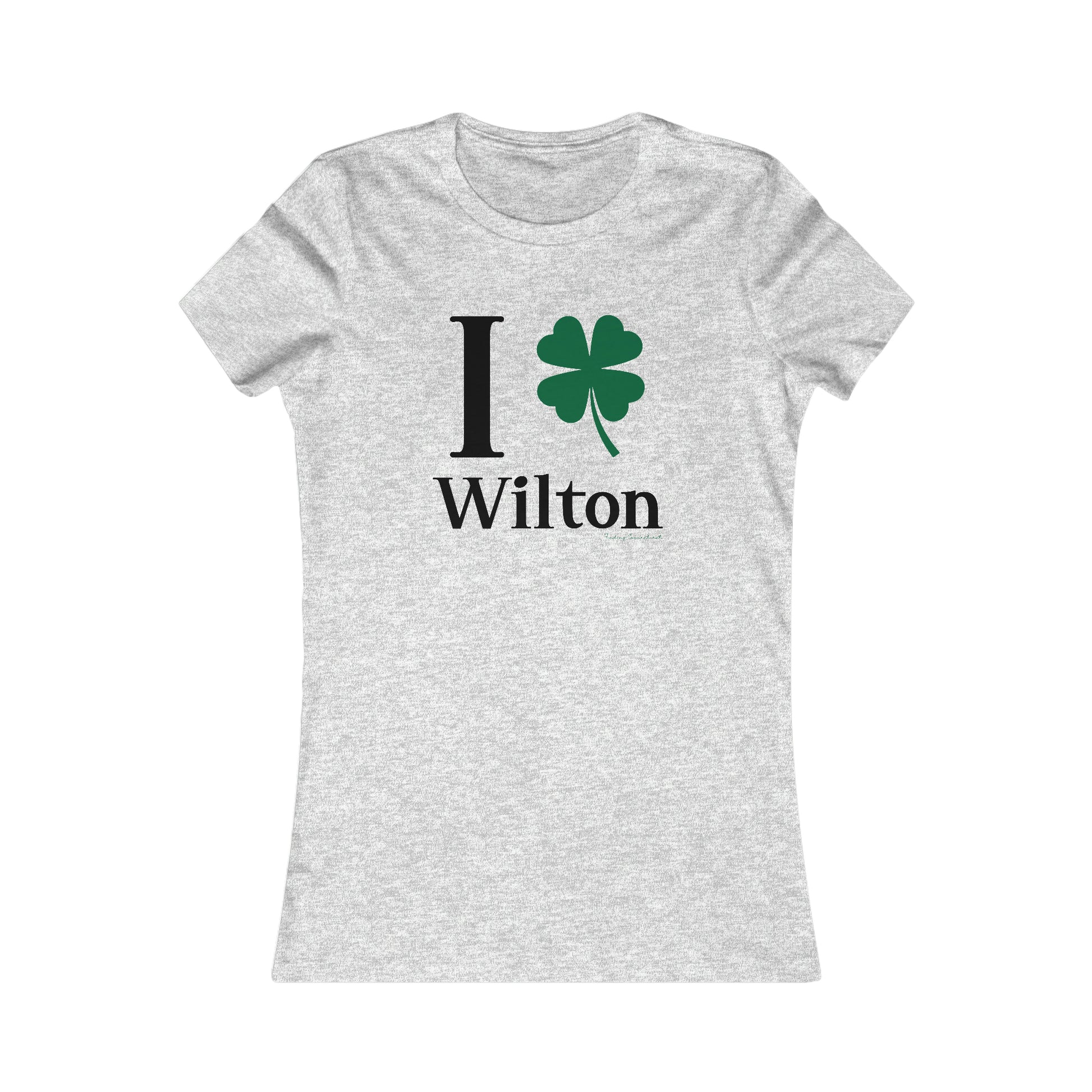 Wilton Connecticut St. Patrick’s Day shirt, I Clover Wilton